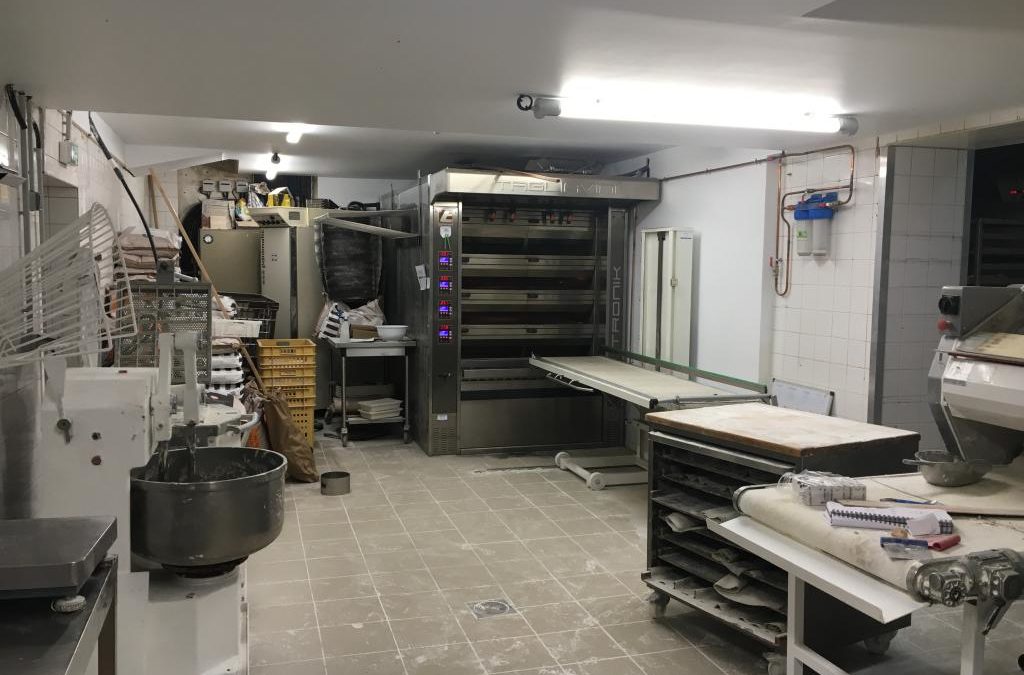 Rénovation des laboratoires d’une boulangerie sur Bayonne