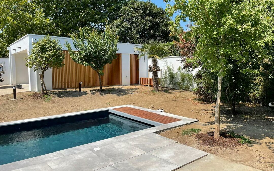 Projet d’extension atelier, pool-house garage et piscine